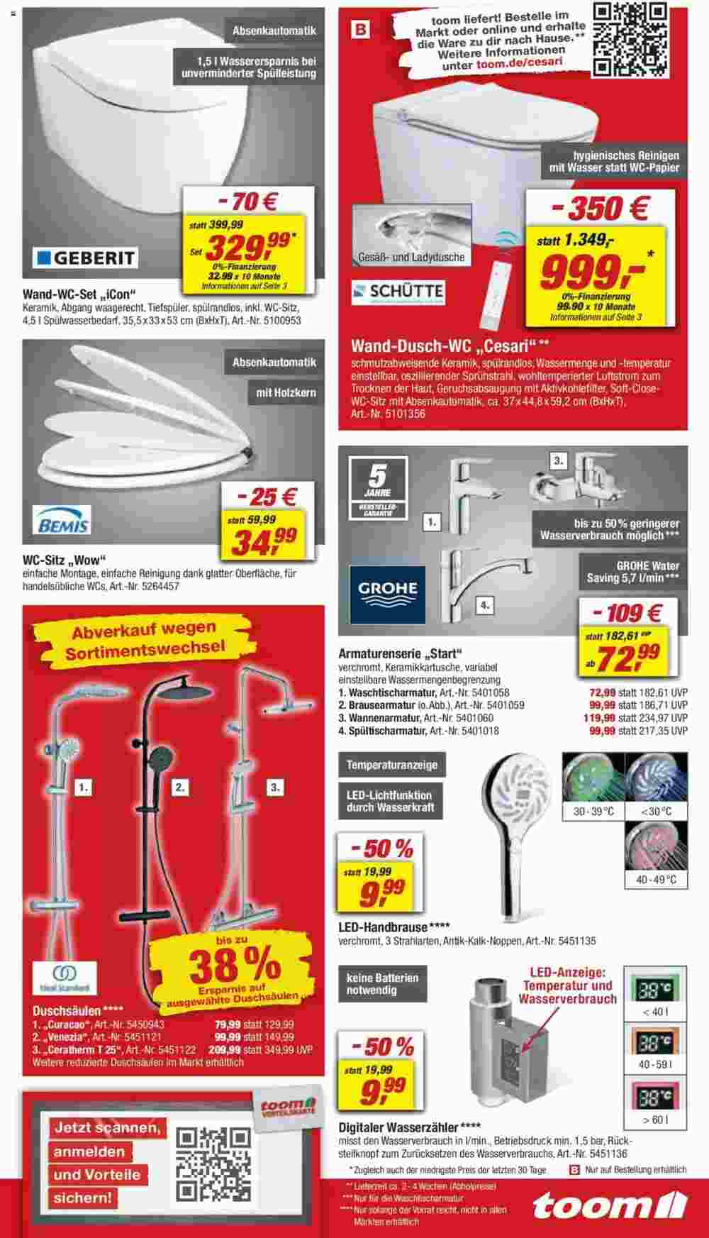 toom Baumarkt Prospekt (ab 07.10.2023) zum Blättern - Seite 11