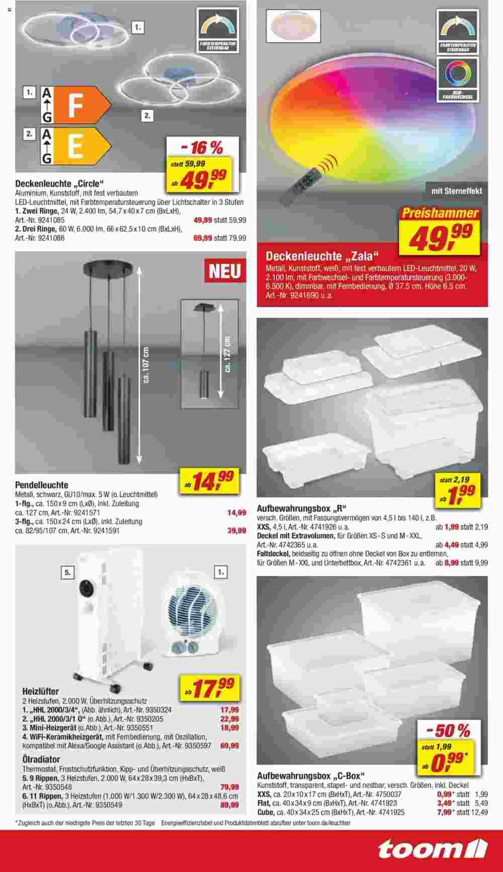 toom Baumarkt Prospekt (ab 07.10.2023) zum Blättern - Seite 9