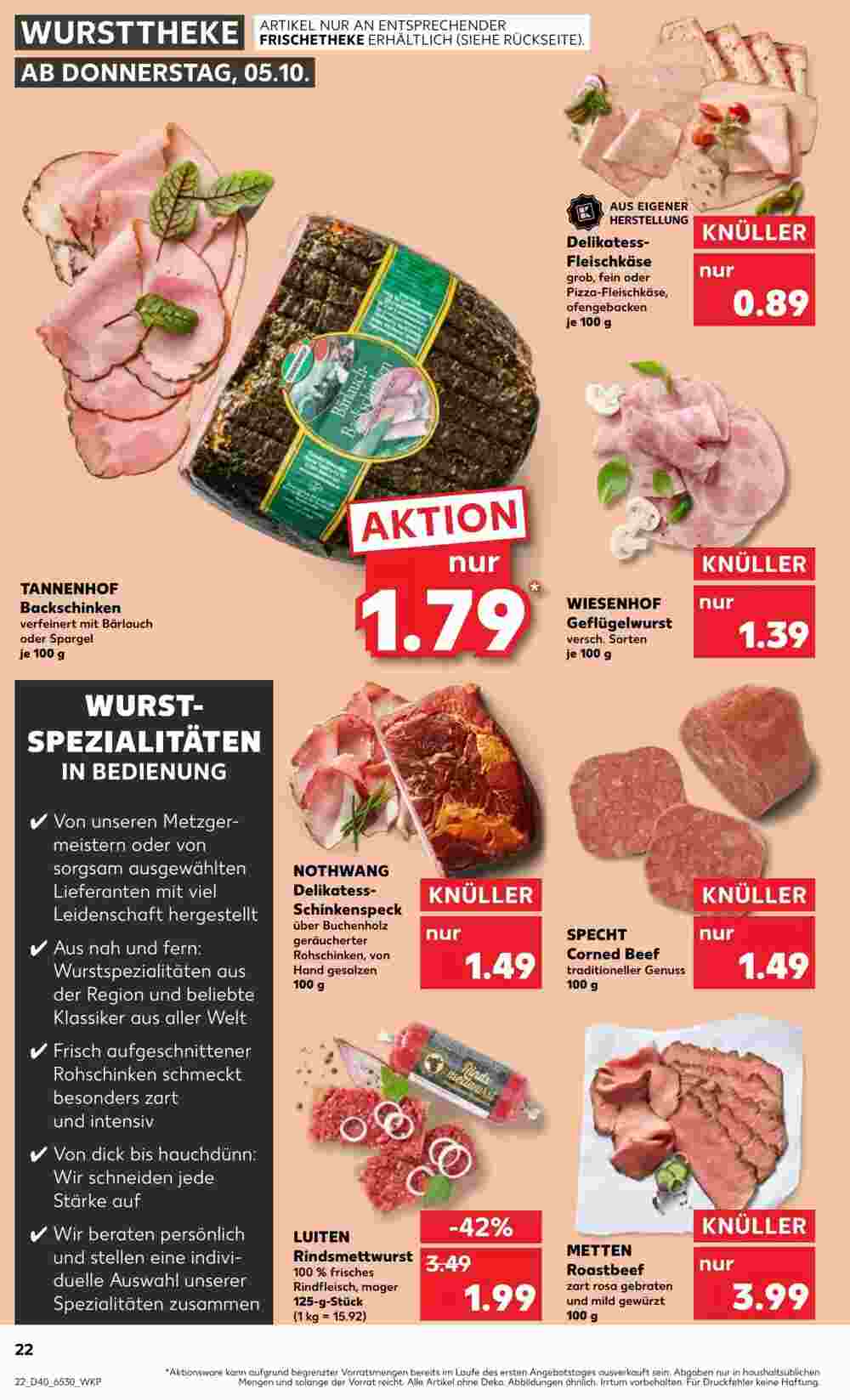 Kaufland Prospekt (ab 08.10.2023) zum Blättern - Seite 30