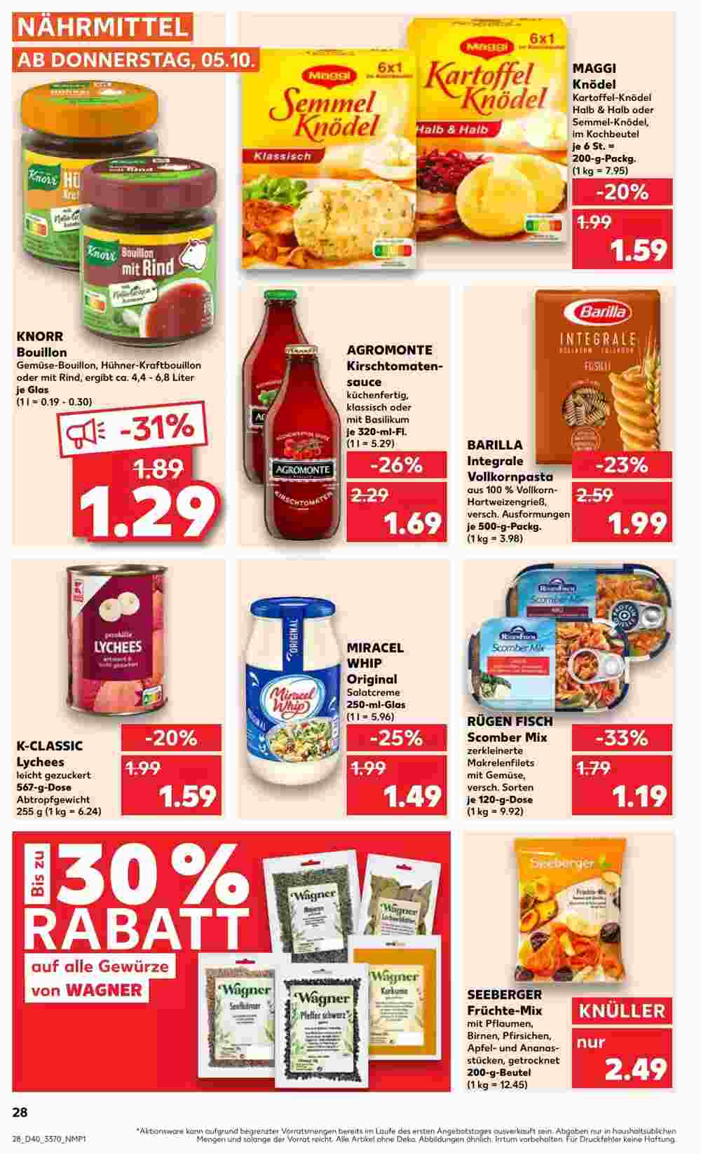 Kaufland Prospekt (ab 08.10.2023) zum Blättern - Seite 36