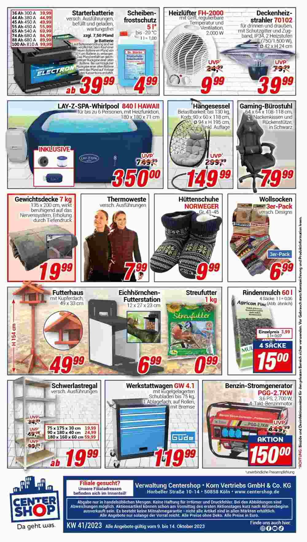 CENTERSHOP Prospekt (ab 09.10.2023) zum Blättern - Seite 12