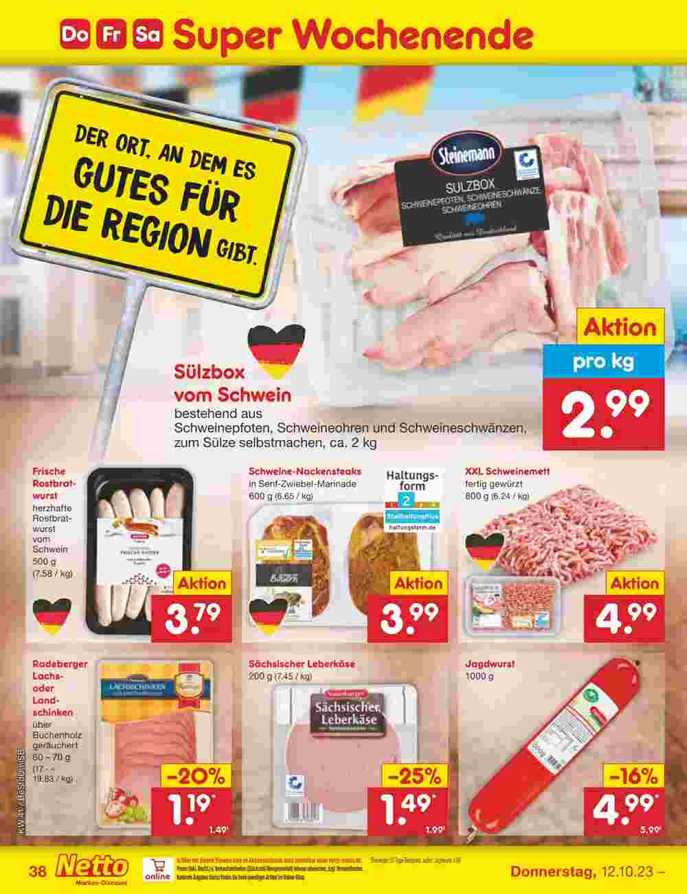 Netto Marken-Discount Prospekt (ab 09.10.2023) zum Blättern - Seite 40