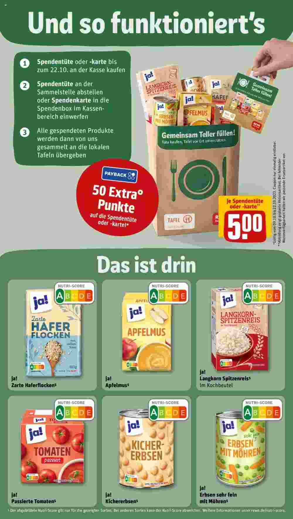 REWE Kaufpark Prospekt (ab 09.10.2023) zum Blättern - Seite 15