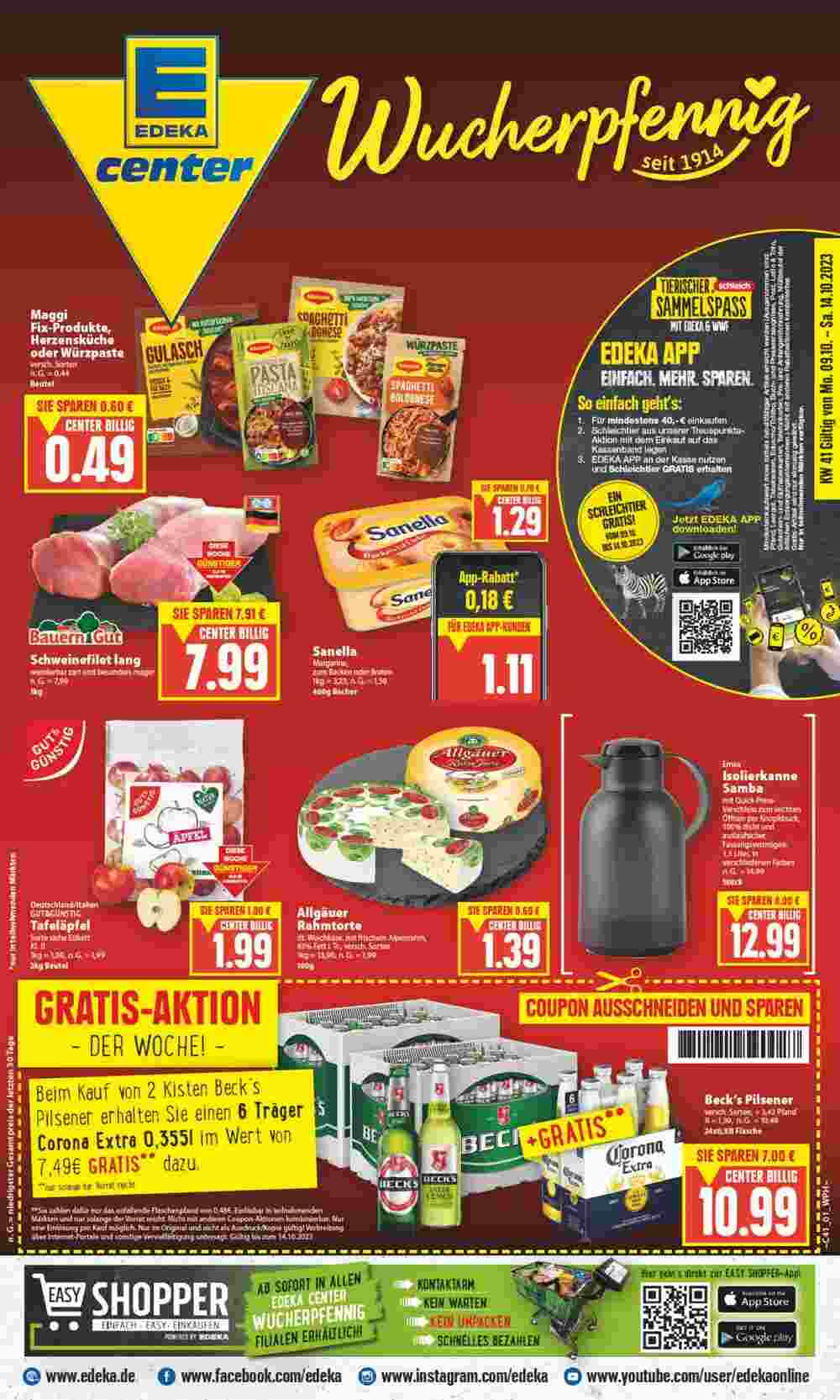 Edeka Center Prospekt (ab 09.10.2023) zum Blättern - Seite 3