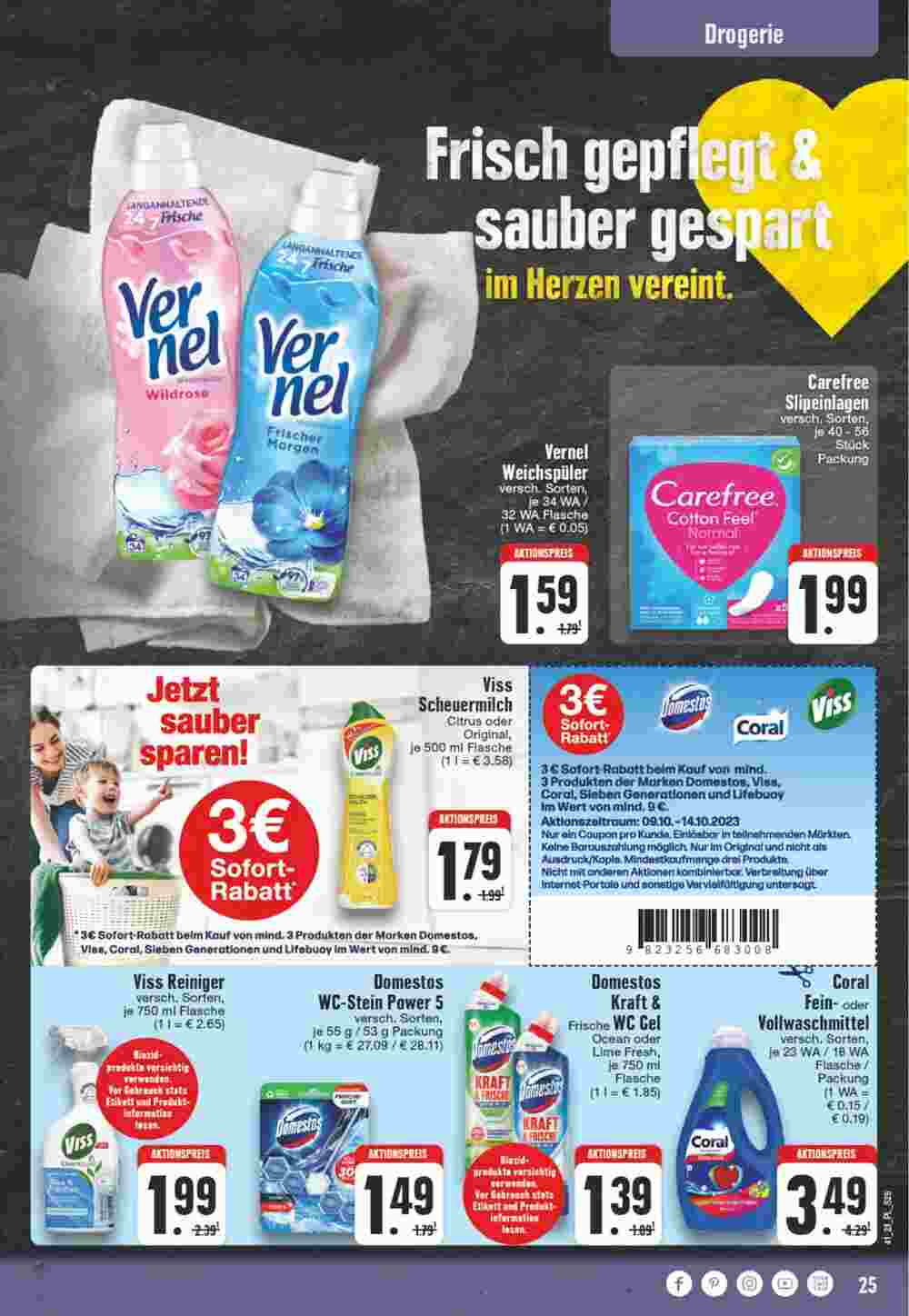 EDEKA Vogl Prospekt (ab 09.10.2023) zum Blättern - Seite 25