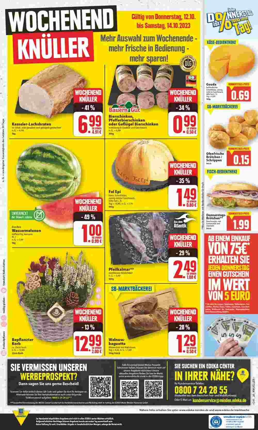 Edeka Center Prospekt (ab 09.10.2023) zum Blättern - Seite 20