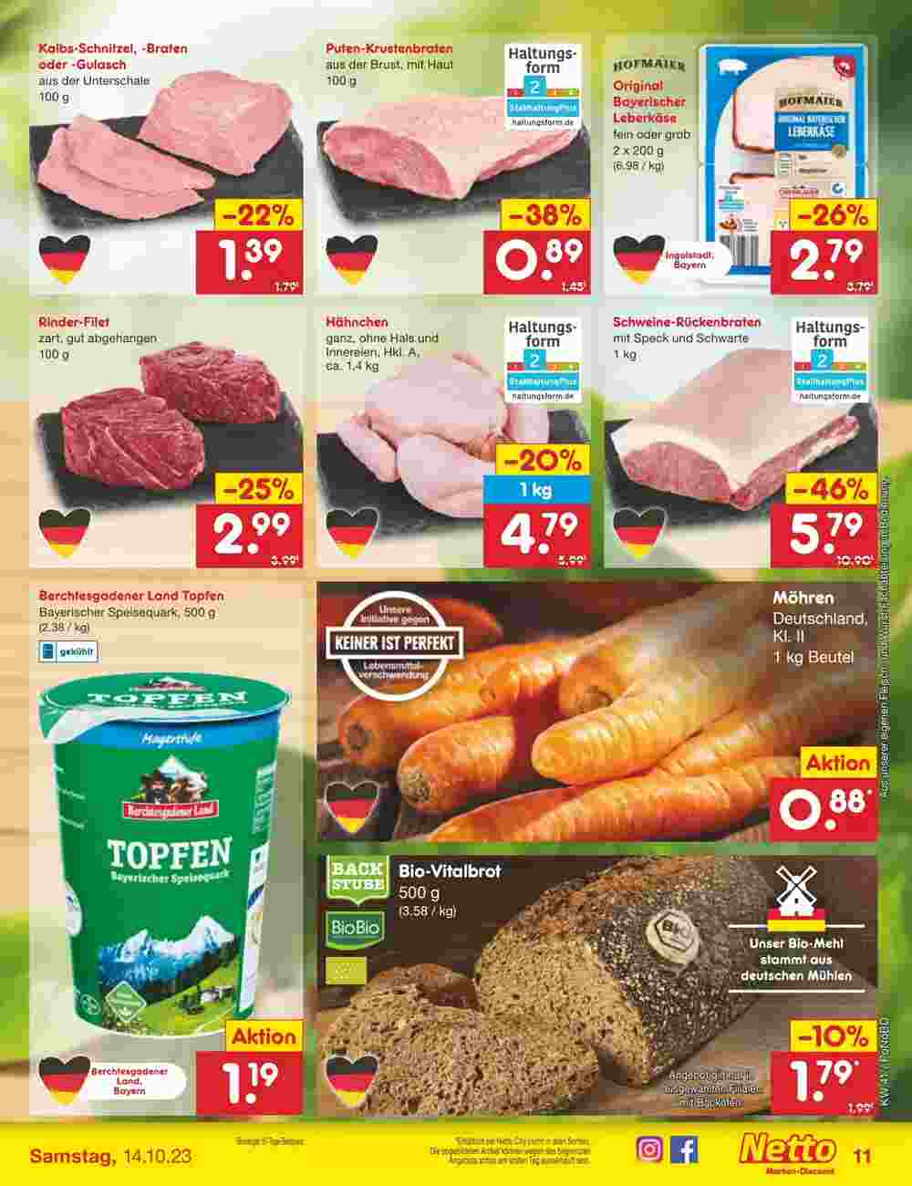 Netto Marken-Discount Prospekt (ab 09.10.2023) zum Blättern - Seite 11