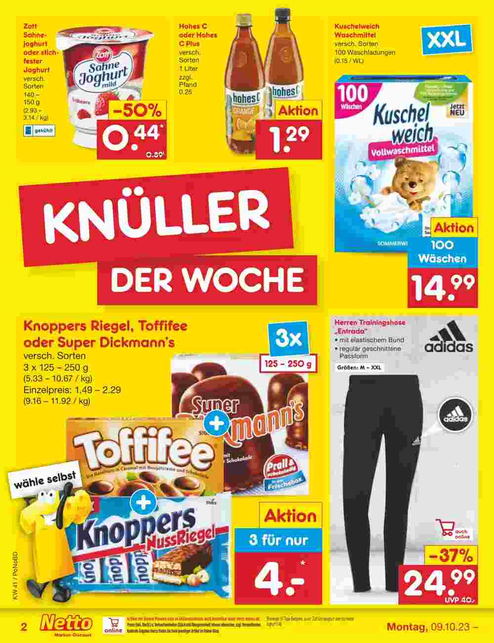 Netto Marken-Discount Prospekt (ab 09.10.2023) zum Blättern - Seite 2