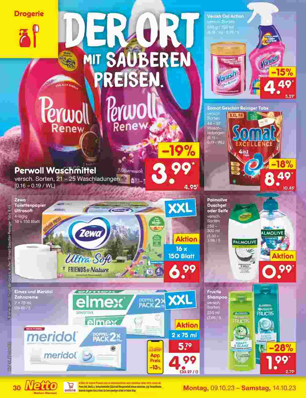 Netto Marken-Discount Prospekt (ab 09.10.2023) zum Blättern - Seite 32