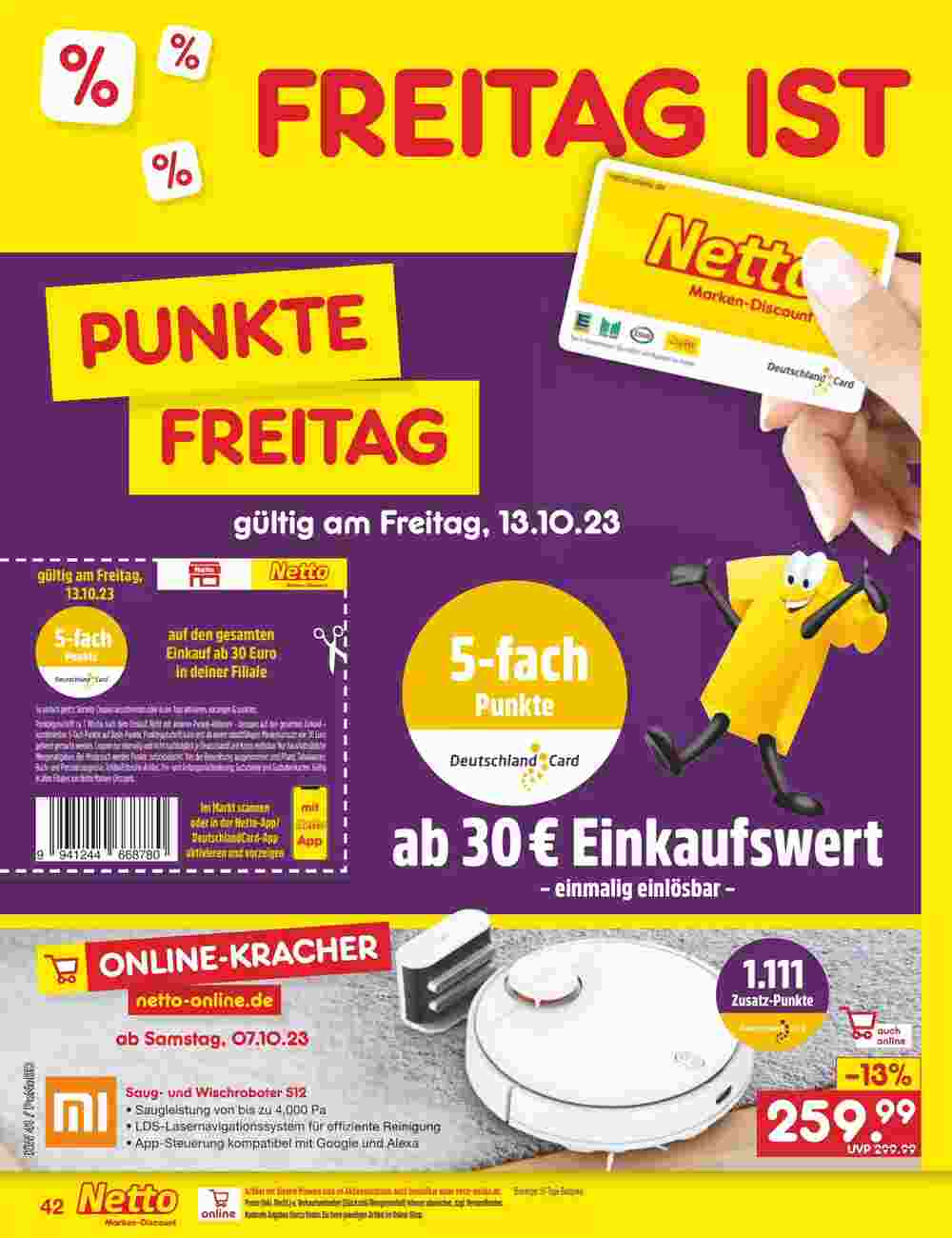 Netto Marken-Discount Prospekt (ab 09.10.2023) zum Blättern - Seite 44