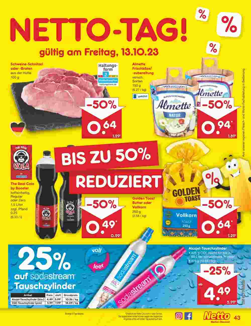 Netto Marken-Discount Prospekt (ab 09.10.2023) zum Blättern - Seite 45