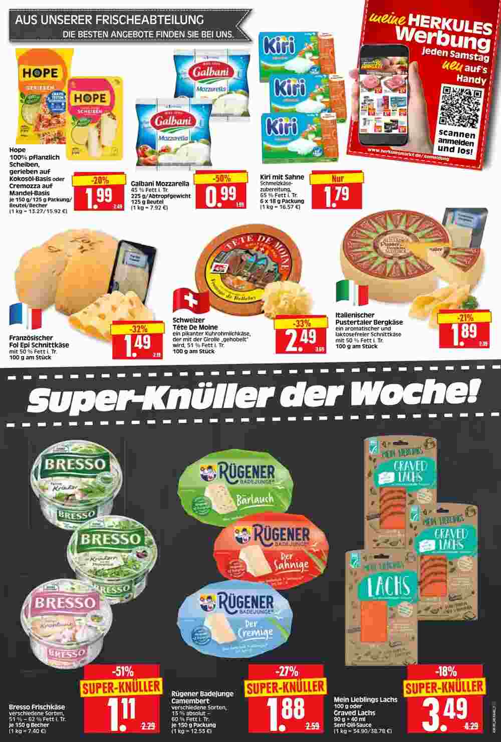 Edeka Herkules Prospekt (ab 09.10.2023) zum Blättern - Seite 7