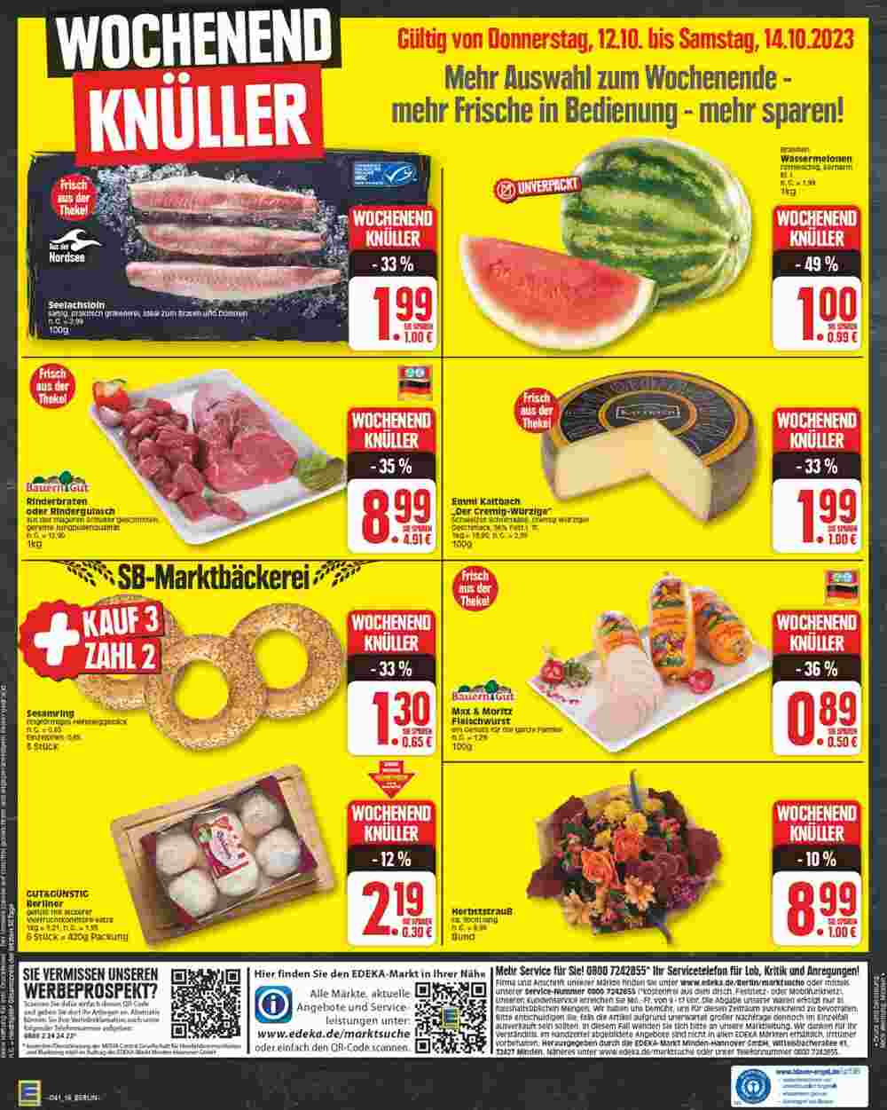 Edeka24 Prospekt (ab 09.10.2023) zum Blättern - Seite 16