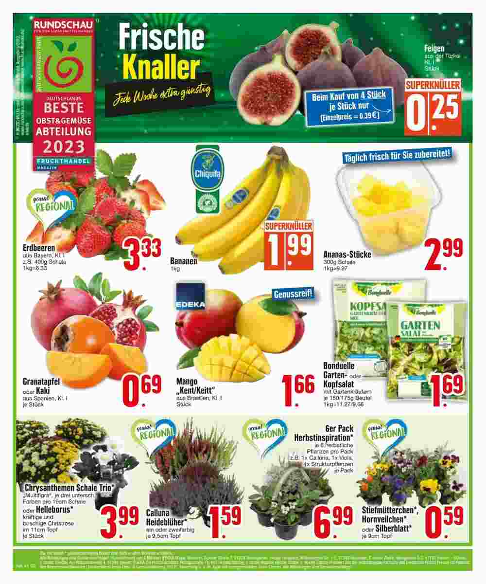 Edeka Scherer Prospekt (ab 09.10.2023) zum Blättern - Seite 2