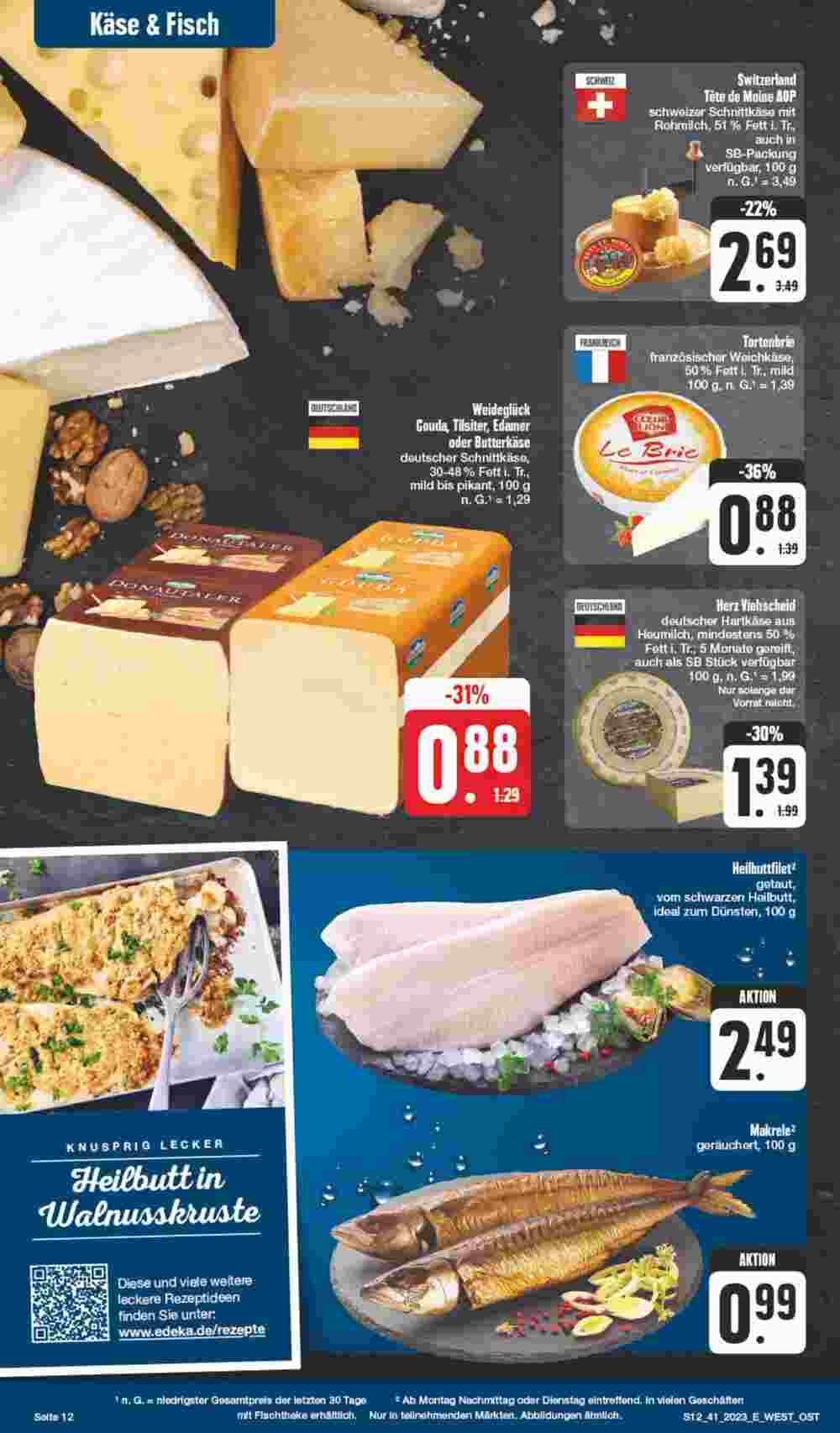 Edeka Spiegel Prospekt (ab 09.10.2023) zum Blättern - Seite 12