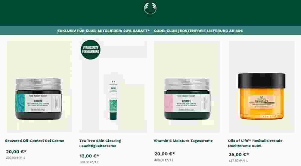 The Body Shop Prospekt (ab 09.10.2023) zum Blättern - Seite 1