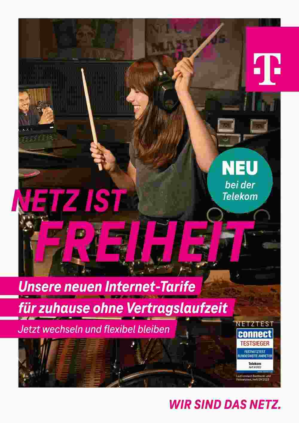 Telekom Shop Prospekt (ab 10.10.2023) zum Blättern - Seite 1