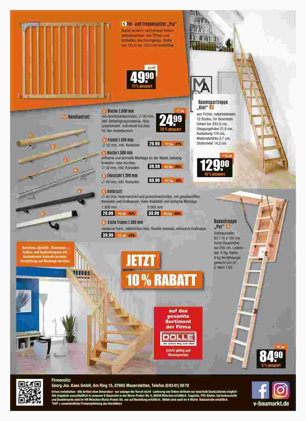 V Baumarkt Prospekt (ab 12.10.2023) zum Blättern - Seite 8