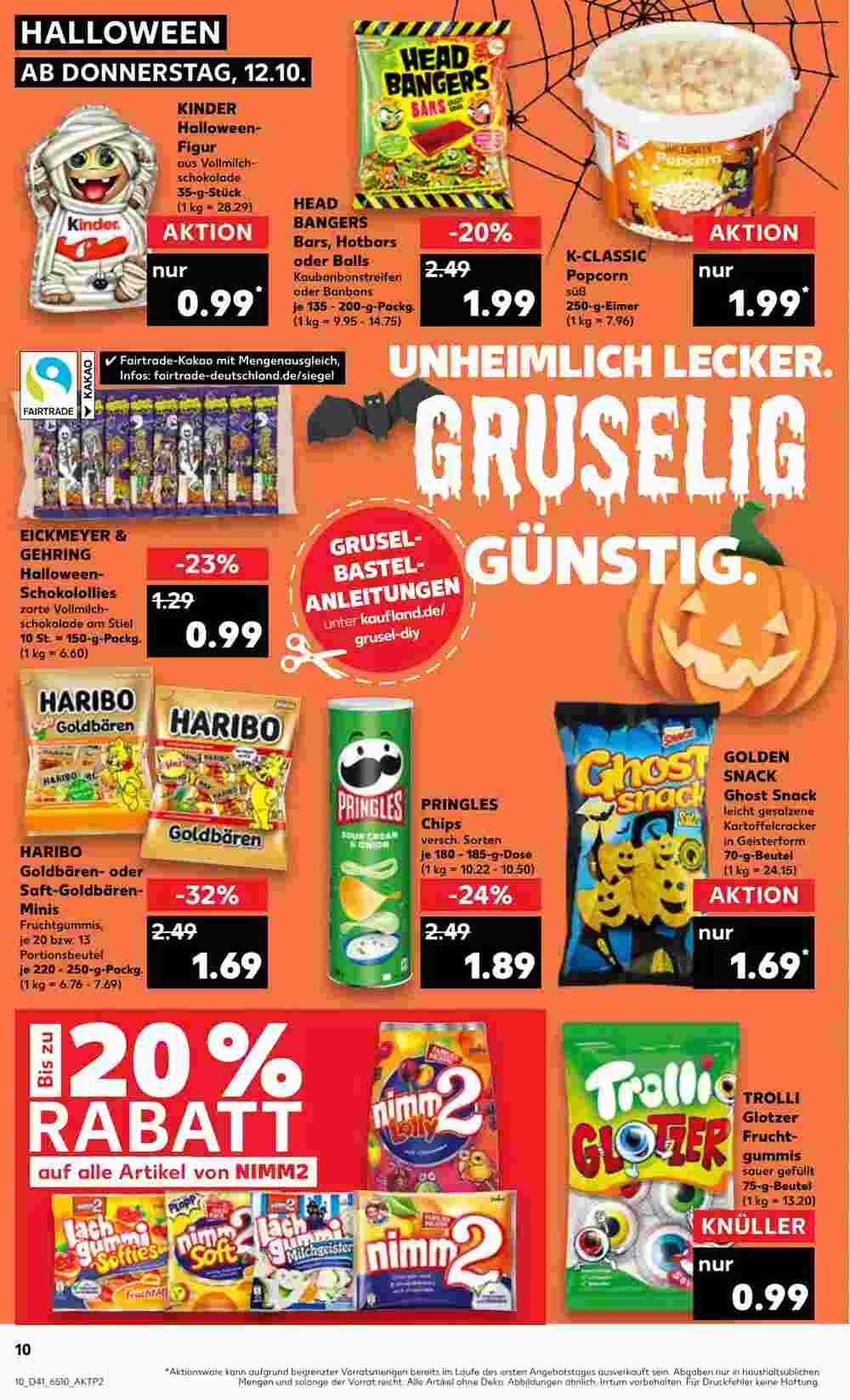 Kaufland Prospekt (ab 12.10.2023) zum Blättern - Seite 10