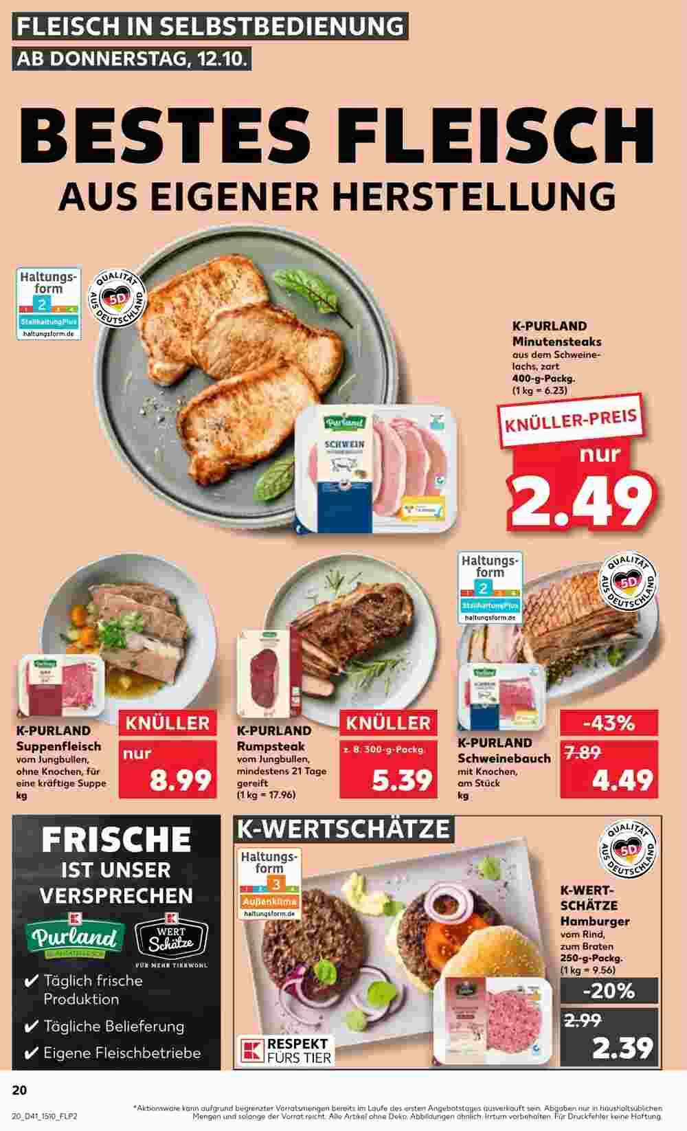 Kaufland Prospekt (ab 12.10.2023) zum Blättern - Seite 20