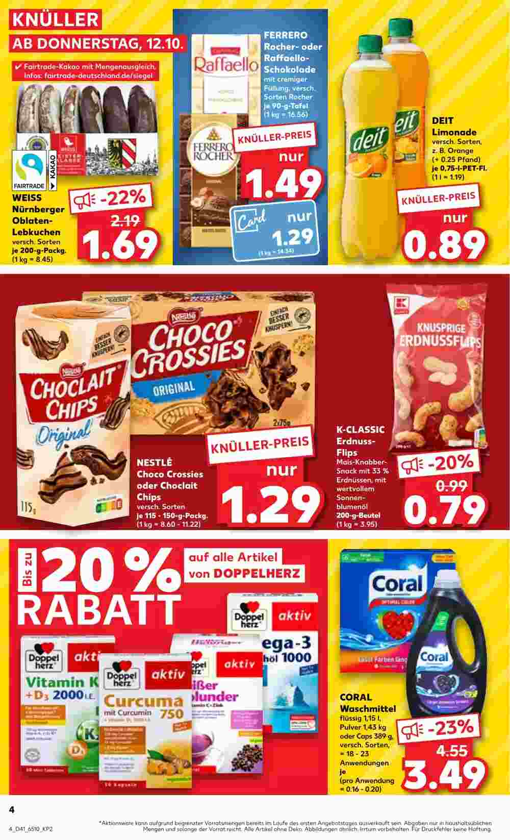 Kaufland Prospekt (ab 12.10.2023) zum Blättern - Seite 4