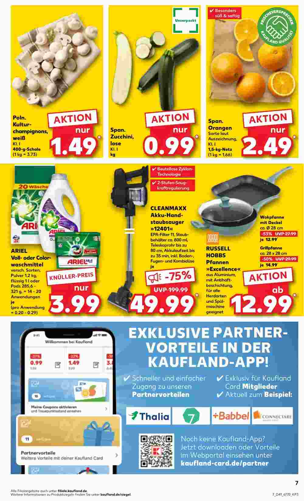 Kaufland Prospekt (ab 12.10.2023) zum Blättern - Seite 7