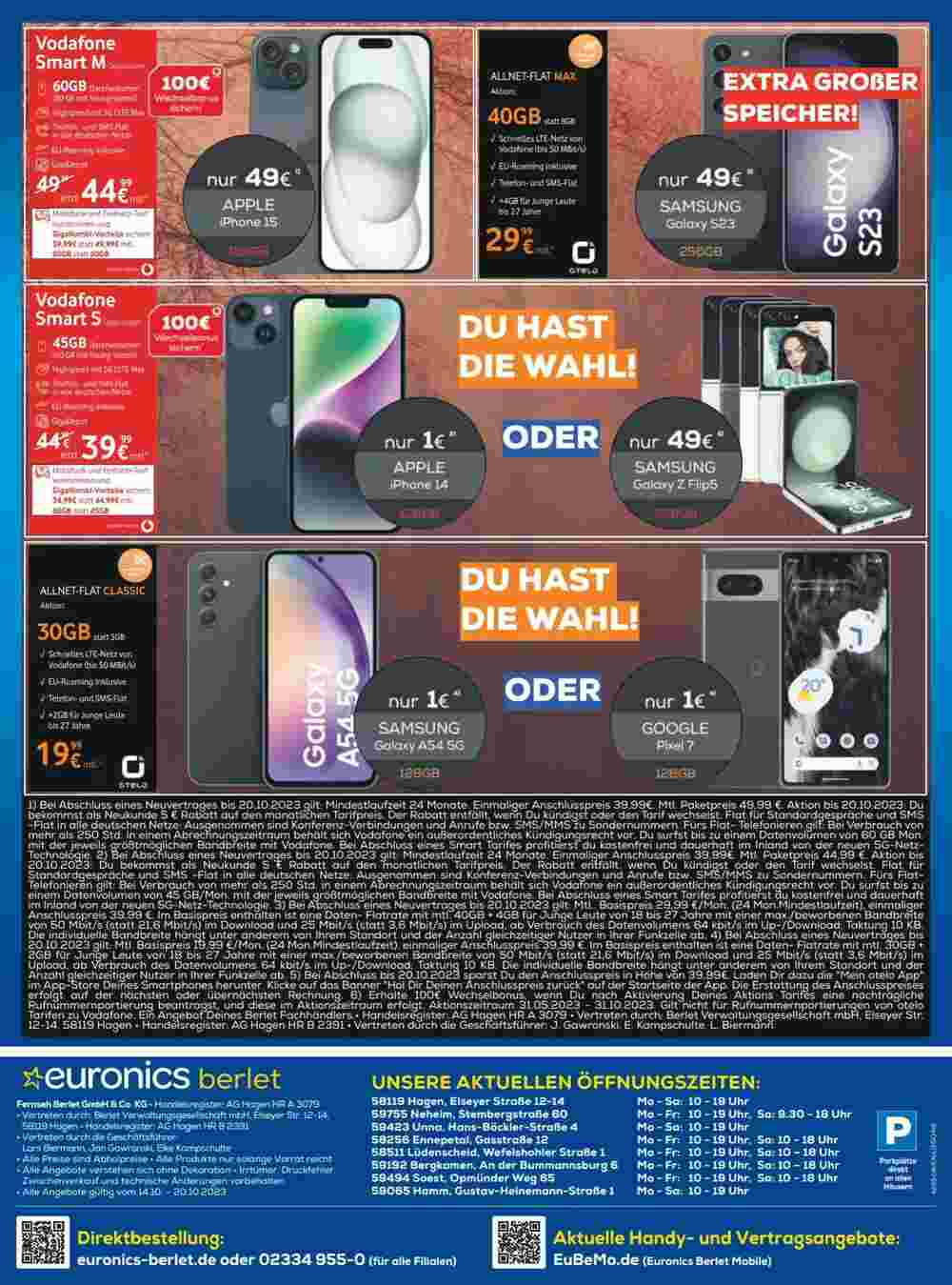 Euronics Prospekt (ab 13.10.2023) zum Blättern - Seite 12