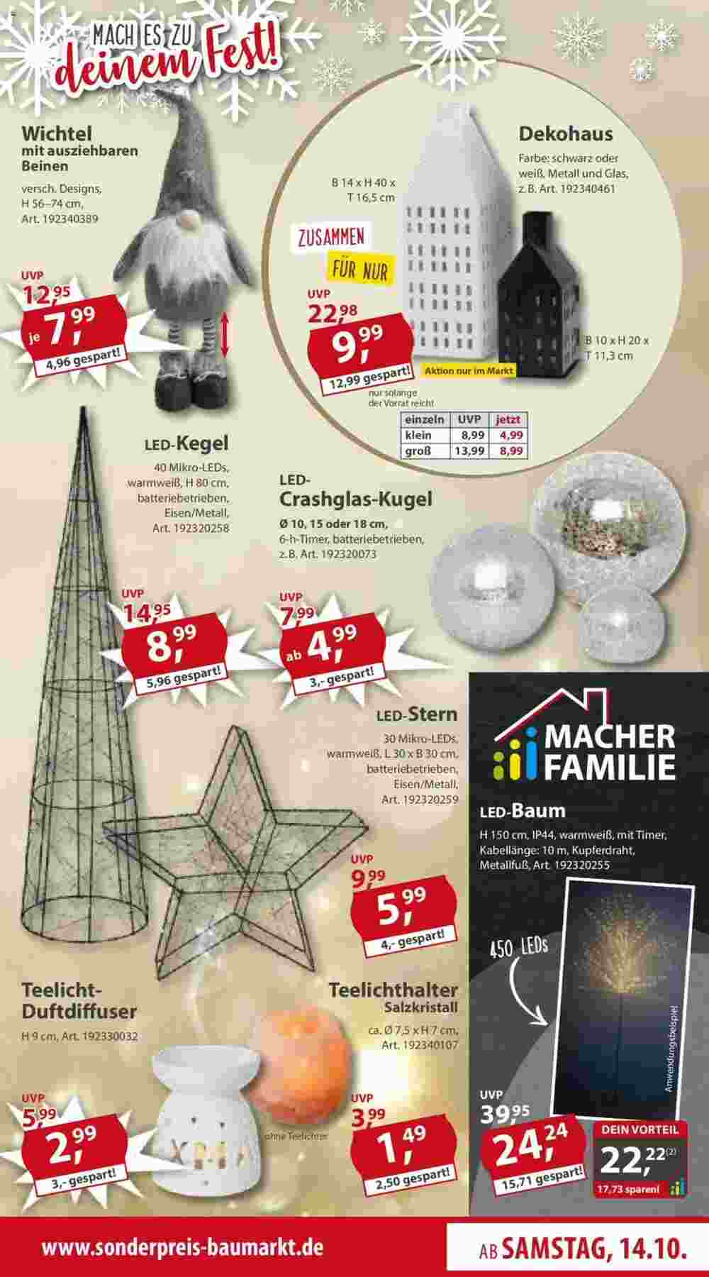 Sonderpreis Baumarkt Prospekt (ab 14.10.2023) zum Blättern - Seite 3