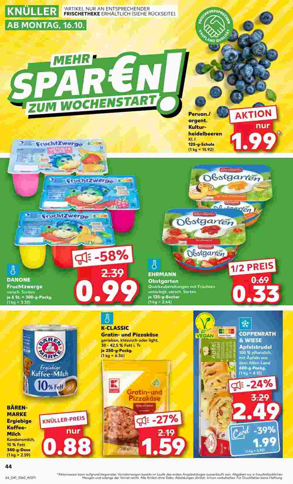 Kaufland Prospekt (ab 15.10.2023) zum Blättern - Seite 1