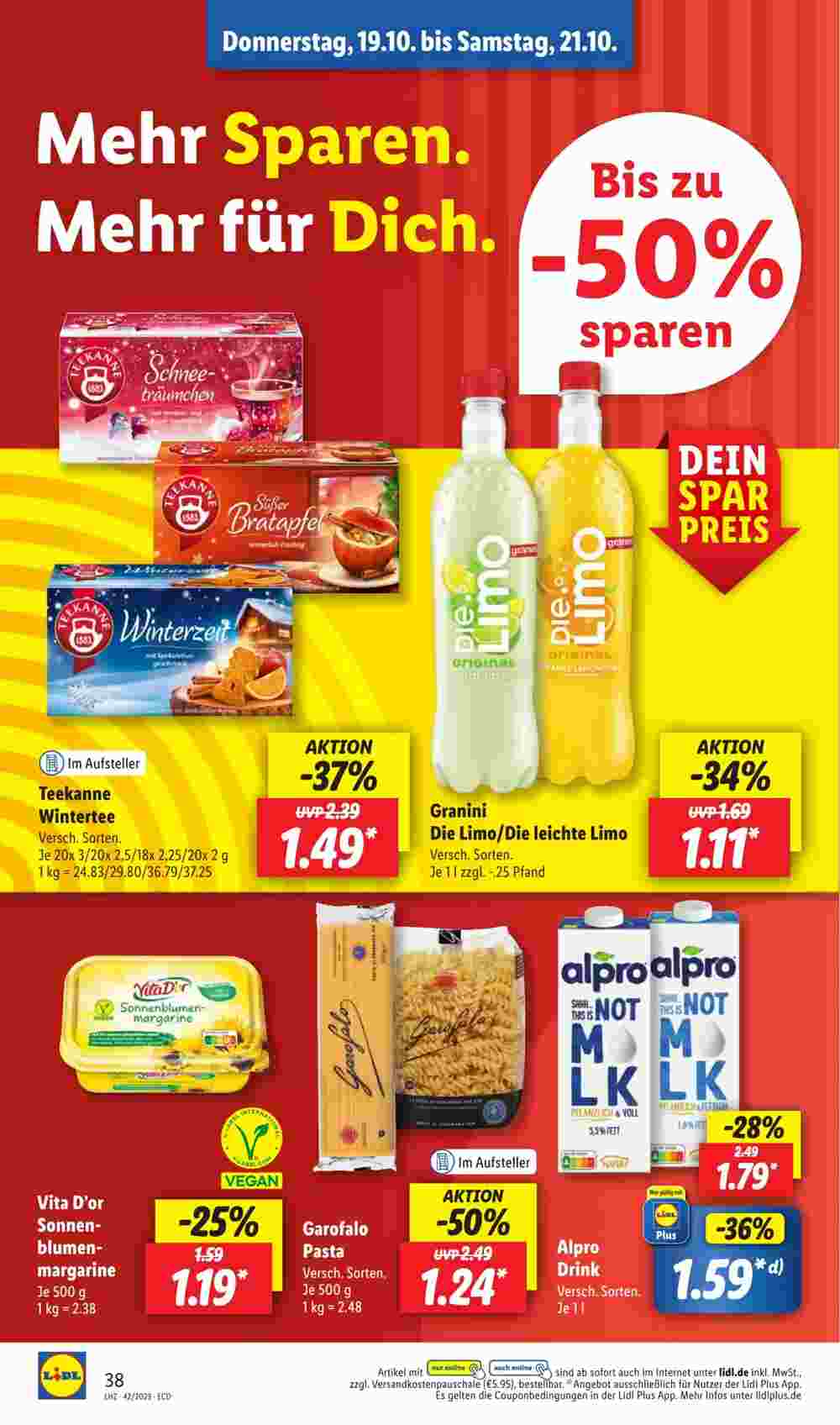 Lidl Prospekt (ab 16.10.2023) zum Blättern - Seite 50