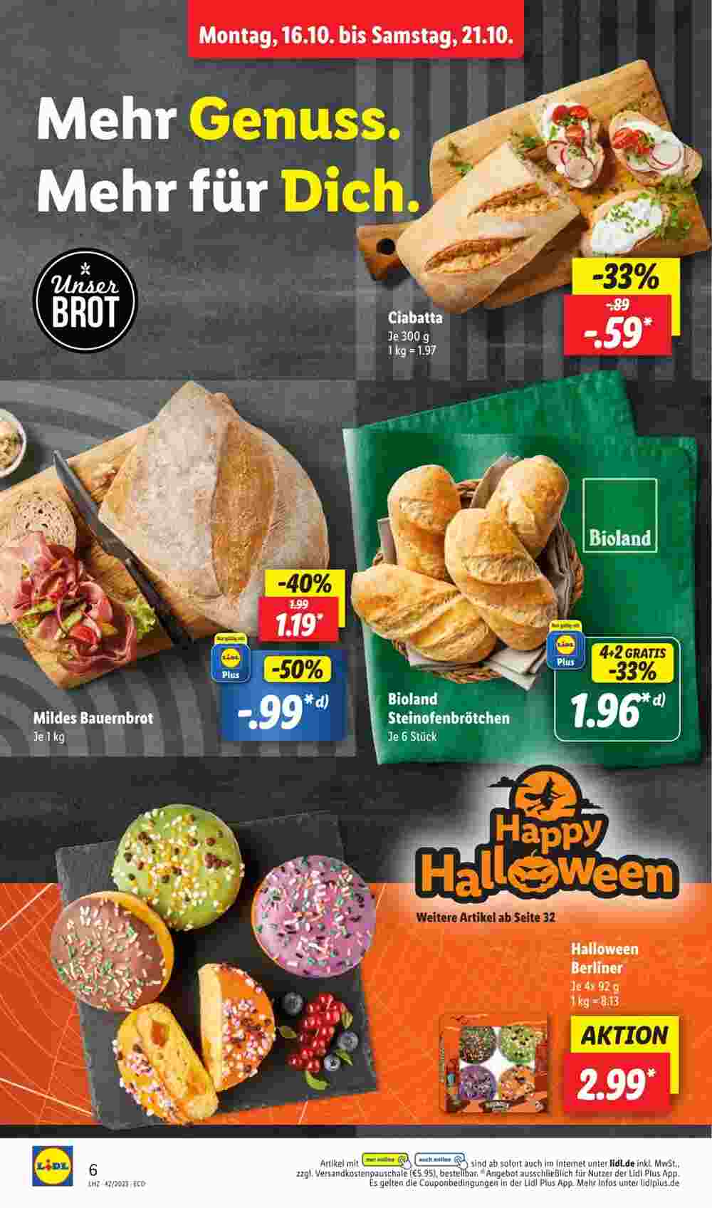 Lidl Prospekt (ab 16.10.2023) zum Blättern - Seite 8