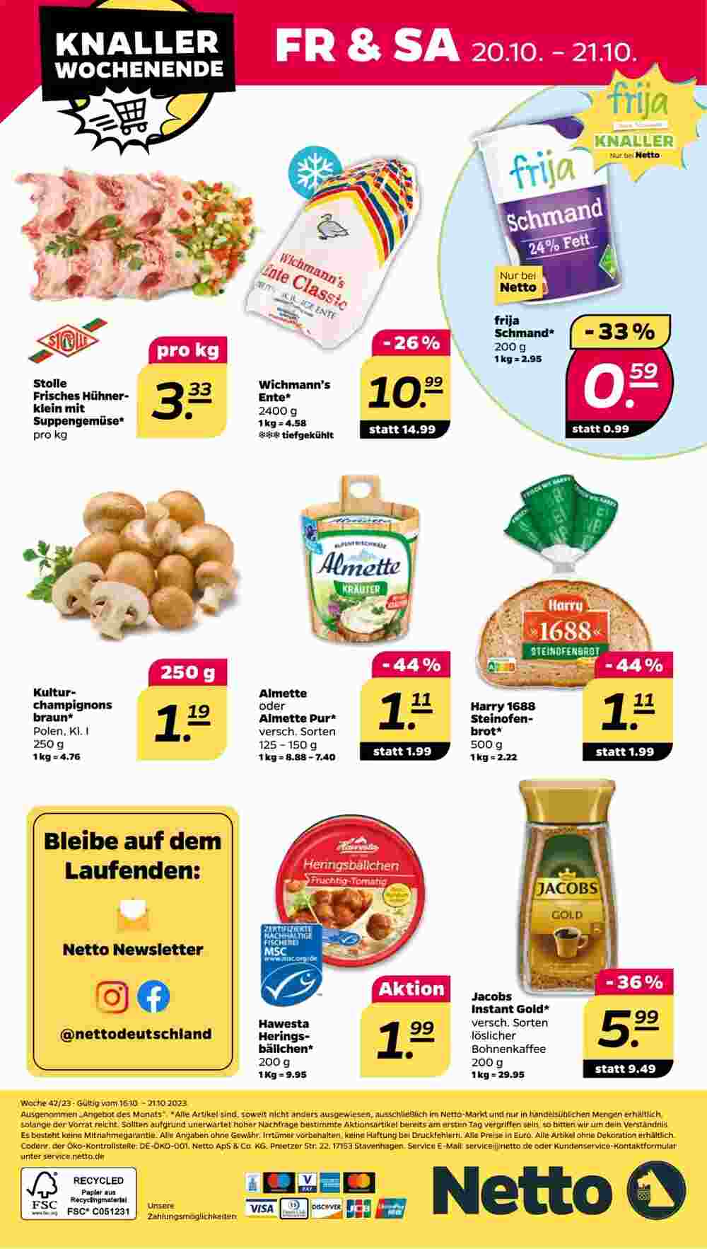 NETTO Prospekt (ab 16.10.2023) zum Blättern - Seite 32