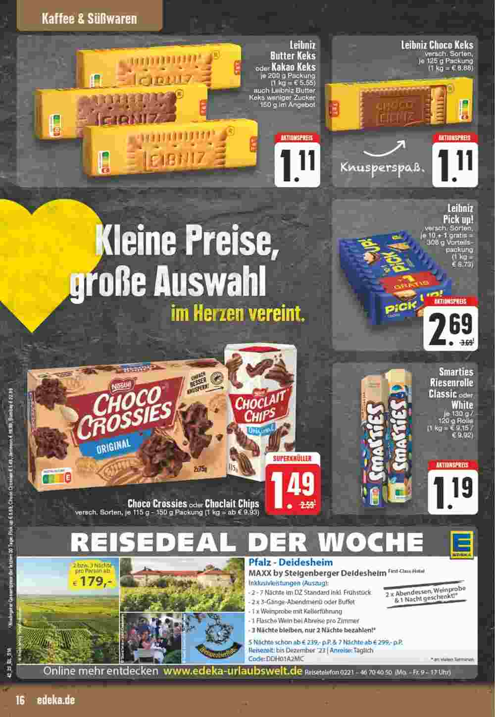 Edeka Wegner Prospekt (ab 16.10.2023) zum Blättern - Seite 16