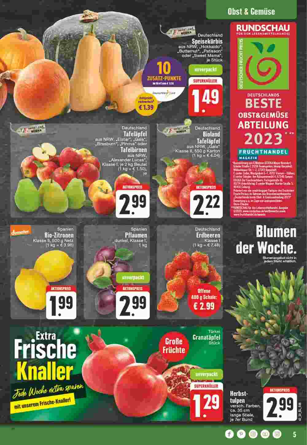 Edeka Wegner Prospekt (ab 16.10.2023) zum Blättern - Seite 5