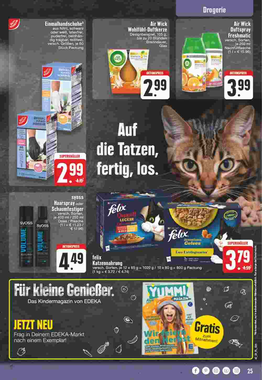 EDEKA Vogl Prospekt (ab 16.10.2023) zum Blättern - Seite 25