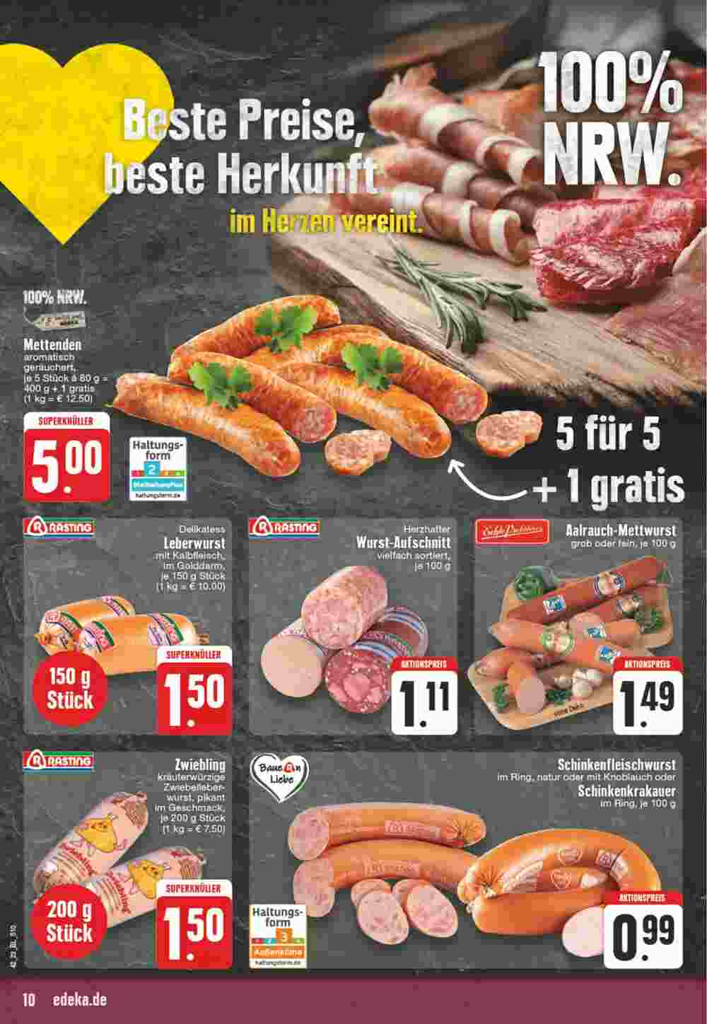 EDEKA Hövener Prospekt (ab 16.10.2023) zum Blättern - Seite 10