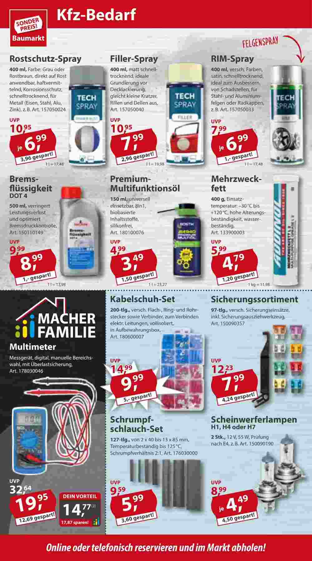 Sonderpreis Baumarkt Prospekt (ab 21.10.2023) zum Blättern - Seite 18