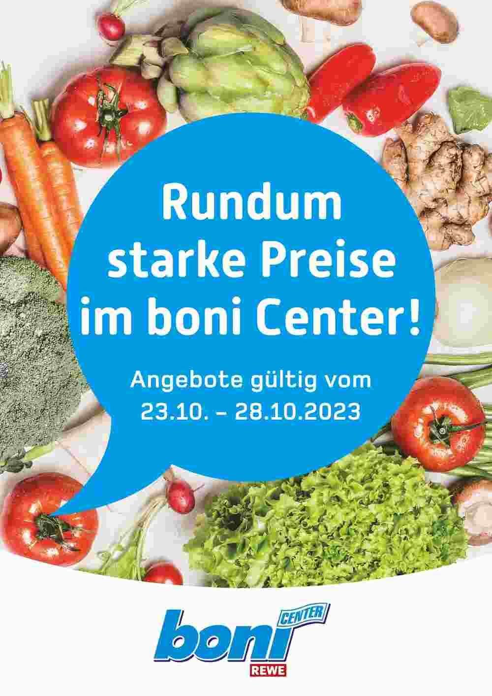 boni Center Prospekt (ab 22.10.2023) zum Blättern - Seite 1