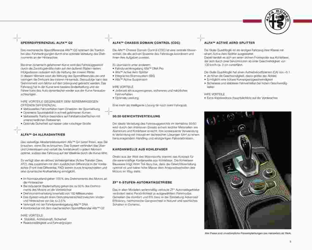 Alfa Romeo Prospekt (ab 23.10.2023) zum Blättern - Seite 5