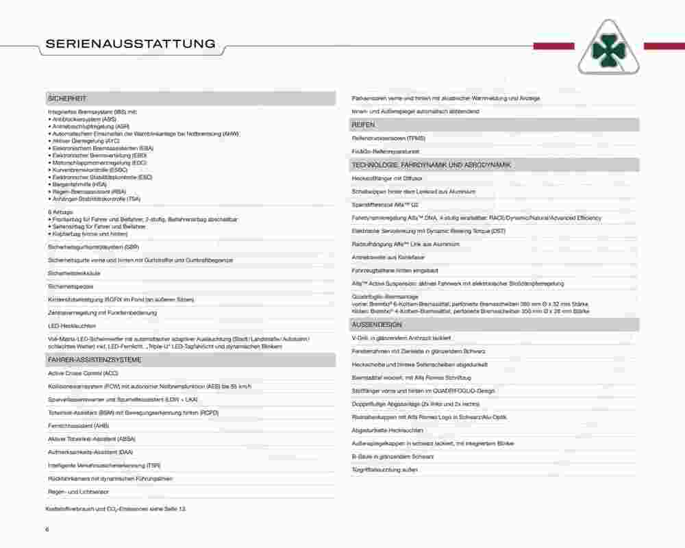 Alfa Romeo Prospekt (ab 23.10.2023) zum Blättern - Seite 6