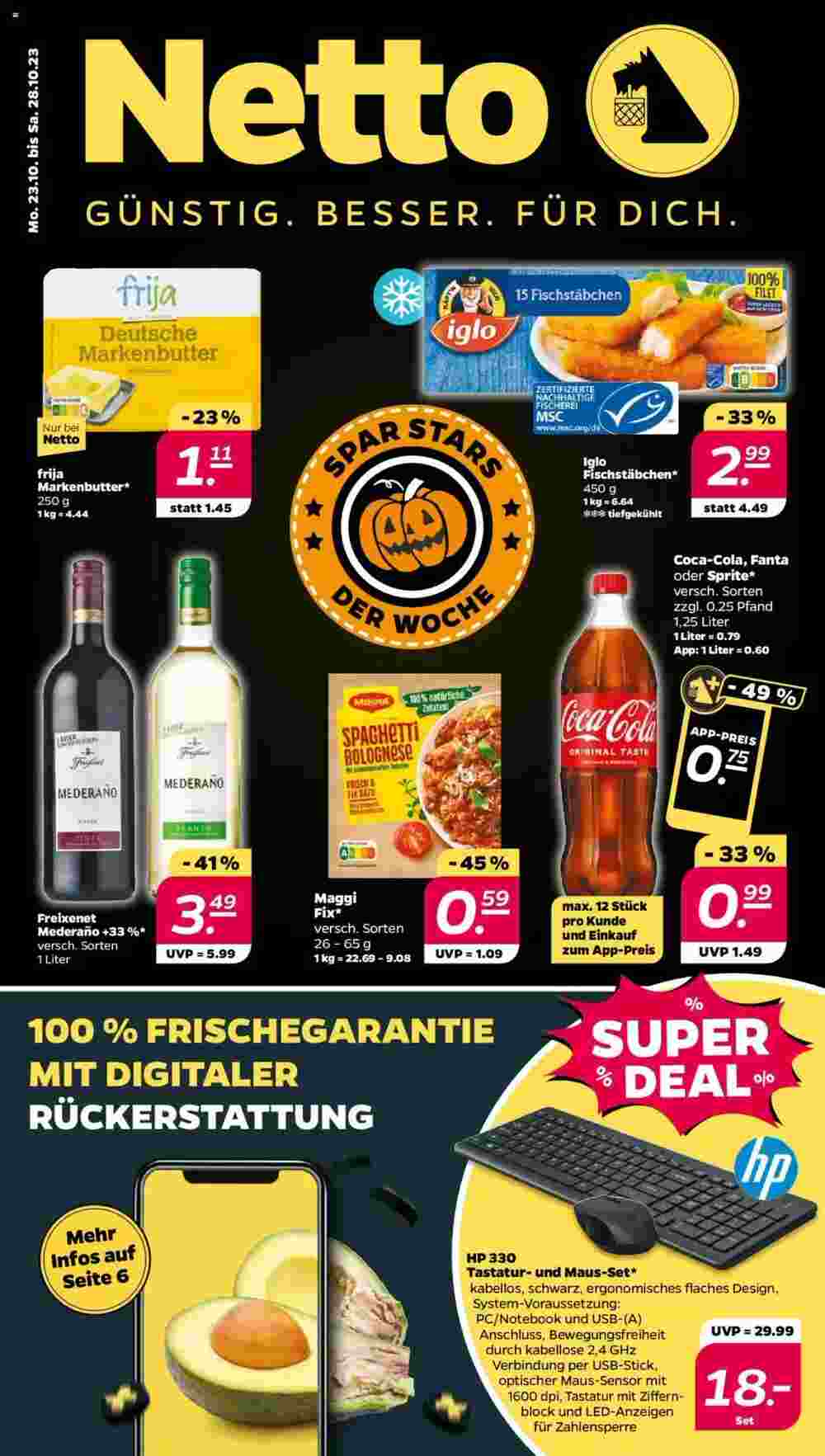 NETTO Prospekt (ab 23.10.2023) zum Blättern - Seite 1