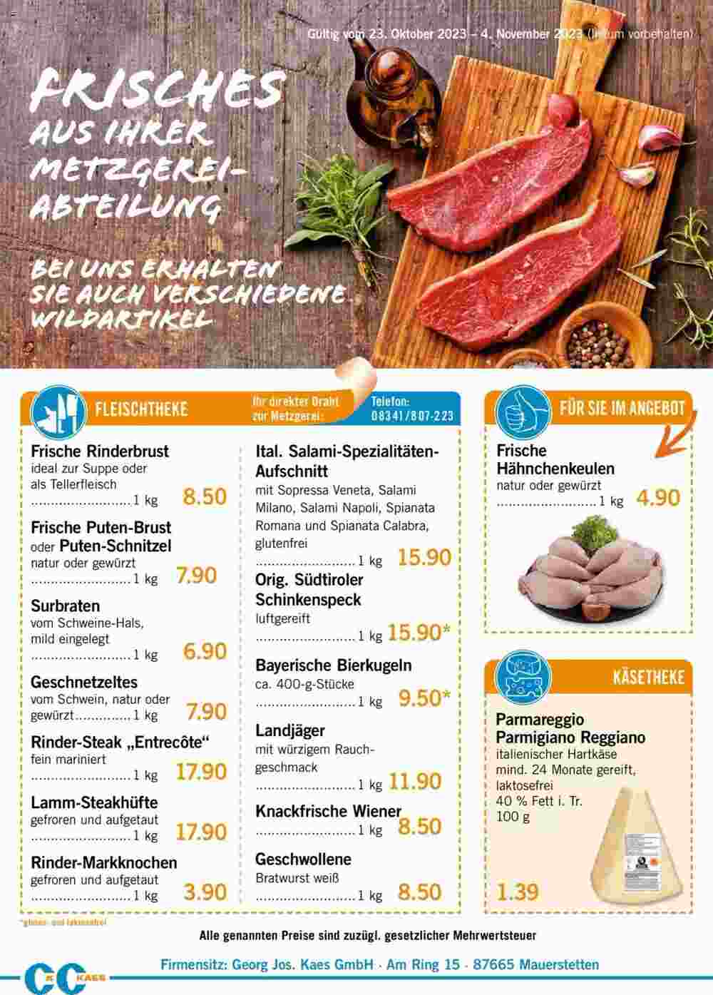 C&C Kaes Prospekt (ab 23.10.2023) zum Blättern - Seite 4