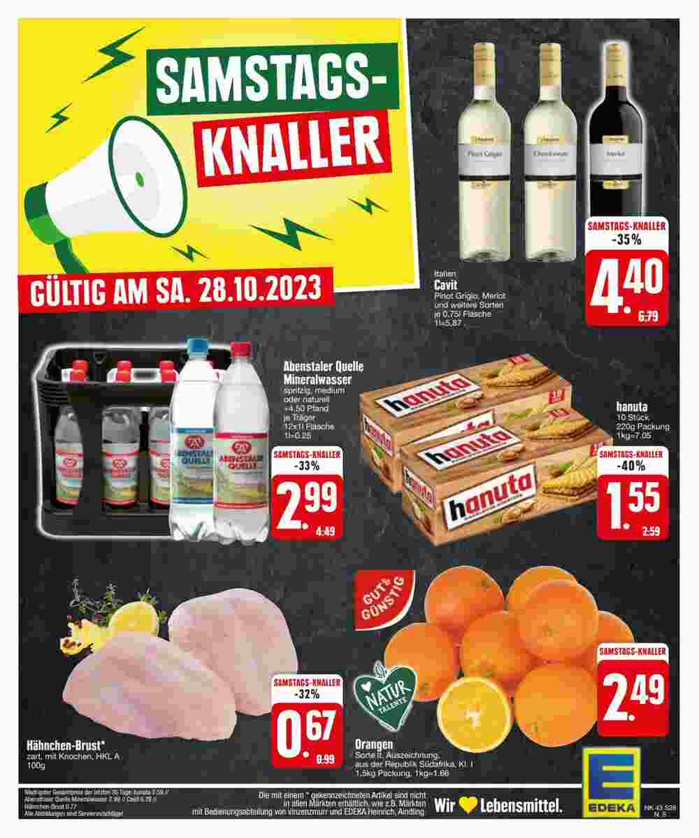 Edeka Prospekt (ab 23.10.2023) zum Blättern - Seite 28