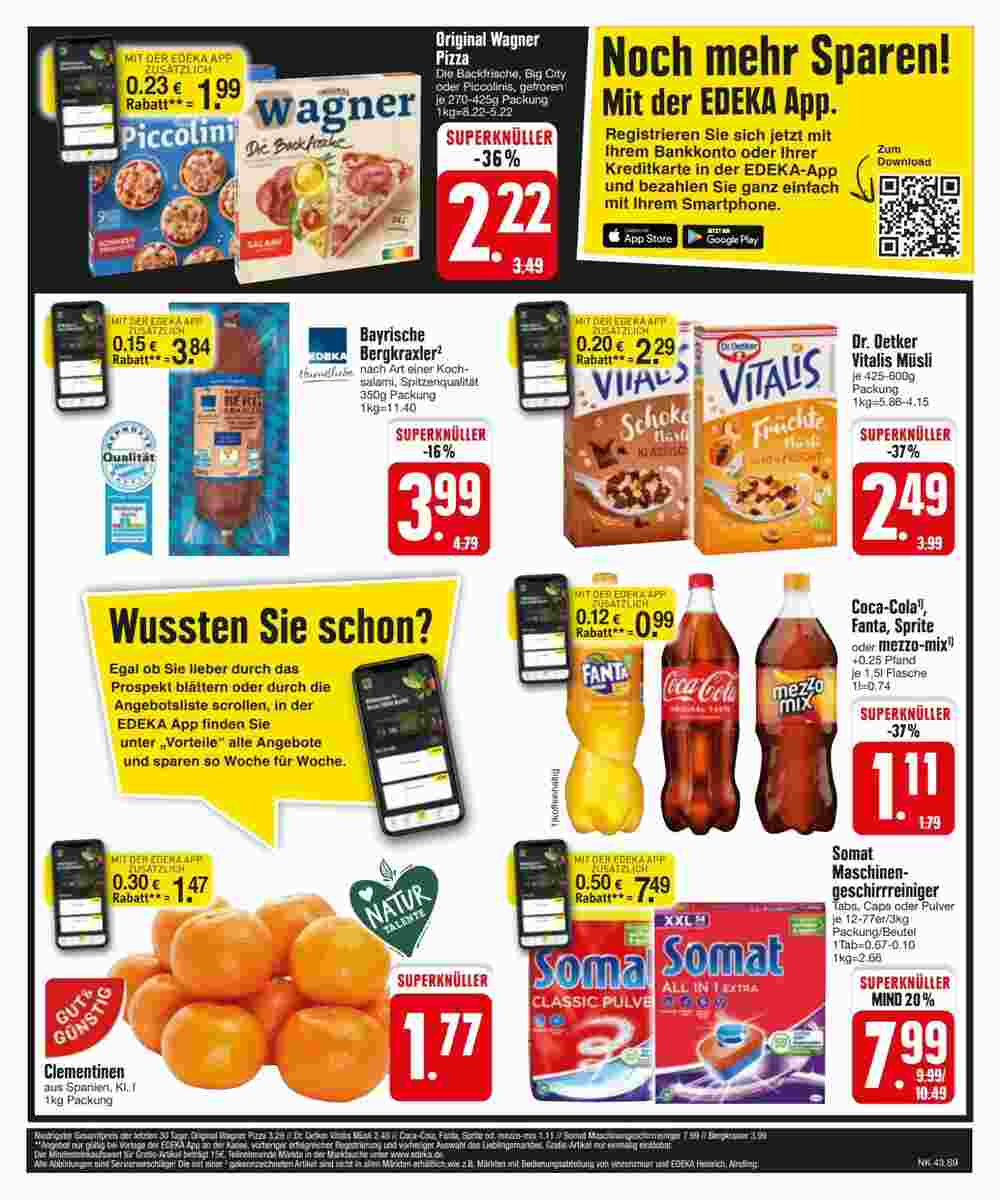 Edeka Prospekt (ab 23.10.2023) zum Blättern - Seite 9