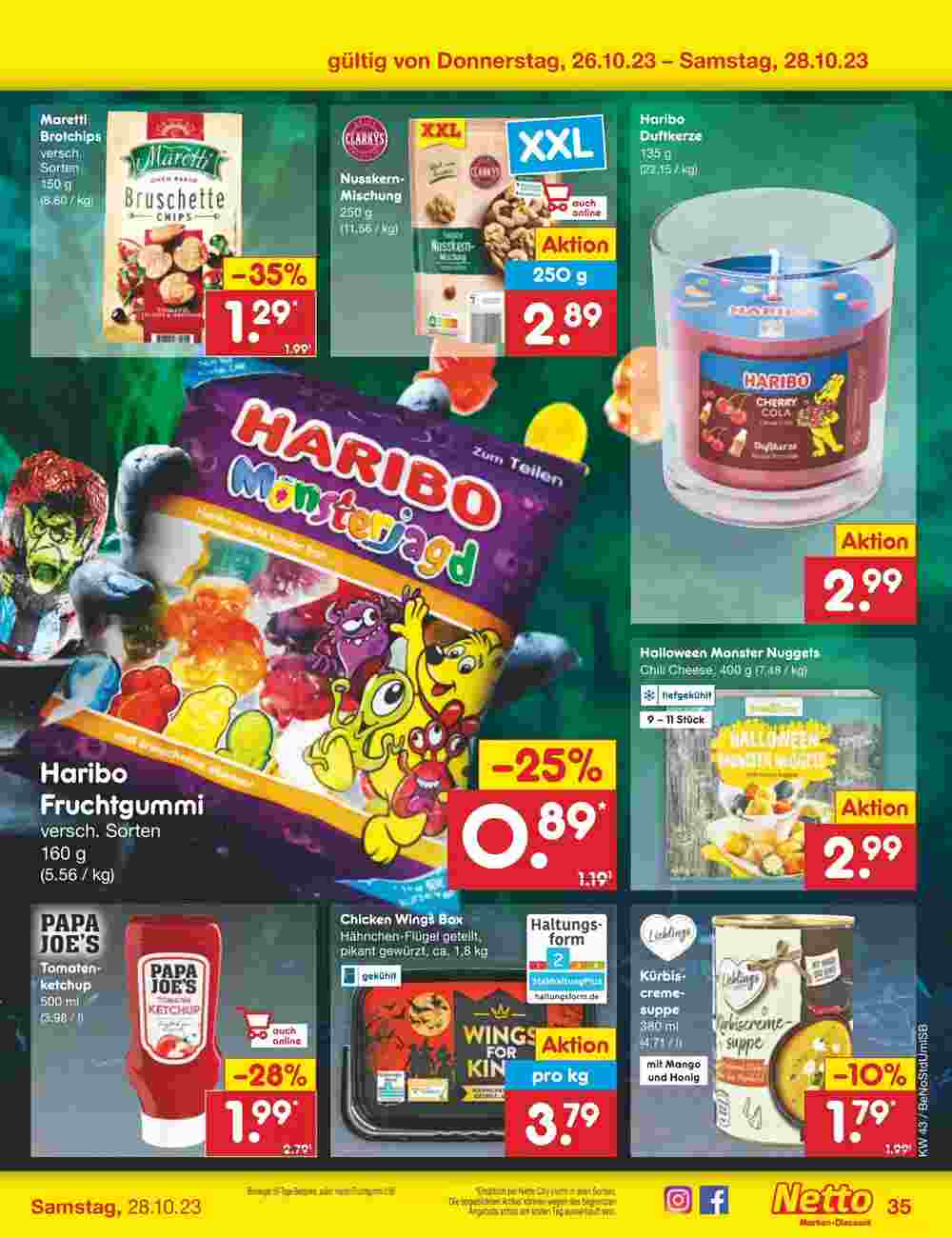 Netto Marken-Discount Prospekt (ab 23.10.2023) zum Blättern - Seite 37