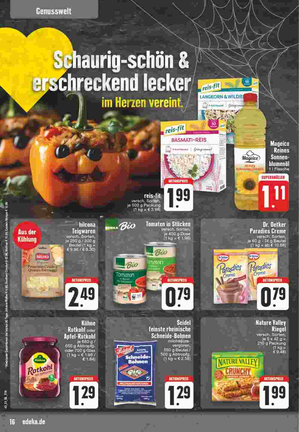 Edeka Wegner Prospekt (ab 23.10.2023) zum Blättern - Seite 16