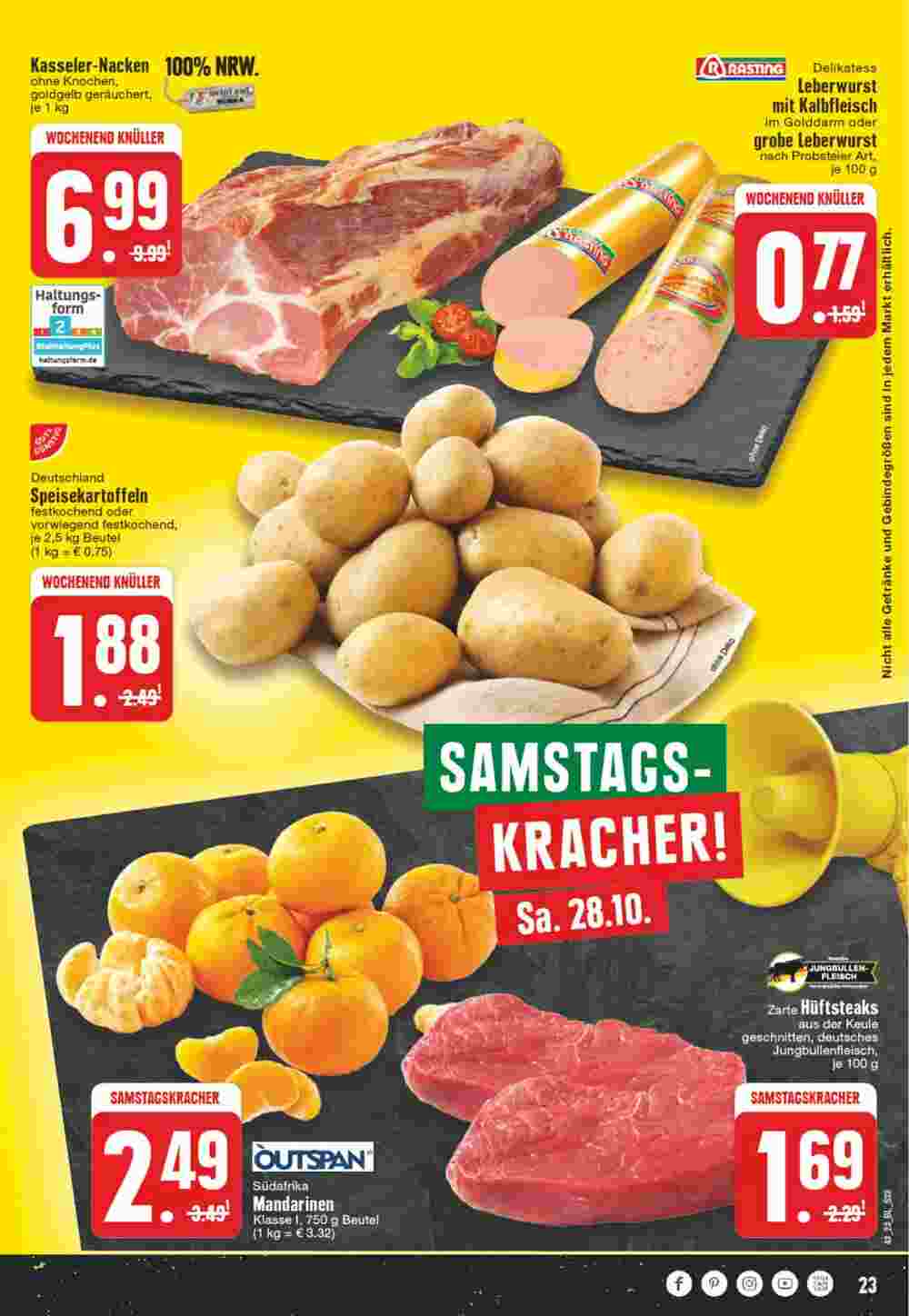 Edeka Wegner Prospekt (ab 23.10.2023) zum Blättern - Seite 23