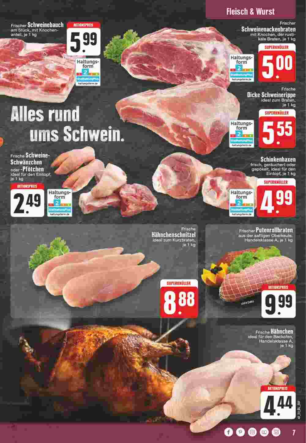 Edeka Wegner Prospekt (ab 23.10.2023) zum Blättern - Seite 7