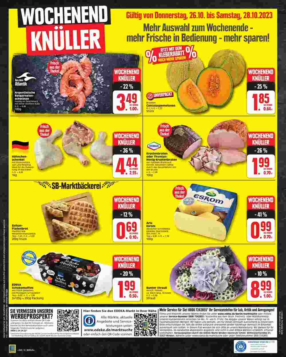 Edeka Prospekt (ab 23.10.2023) zum Blättern - Seite 16