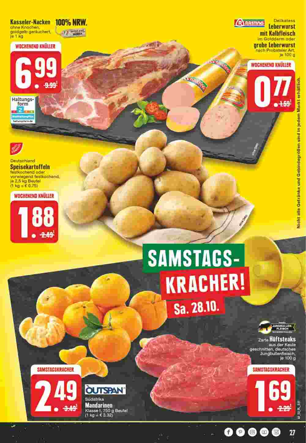 EDEKA Vogl Prospekt (ab 23.10.2023) zum Blättern - Seite 27